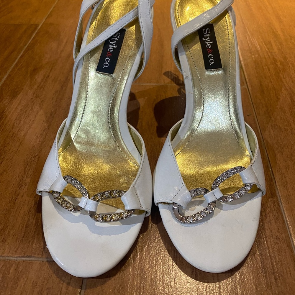 White heels